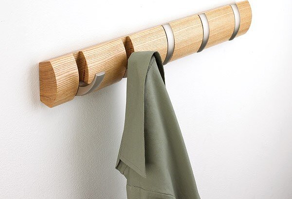 Flip Patère murale, claire