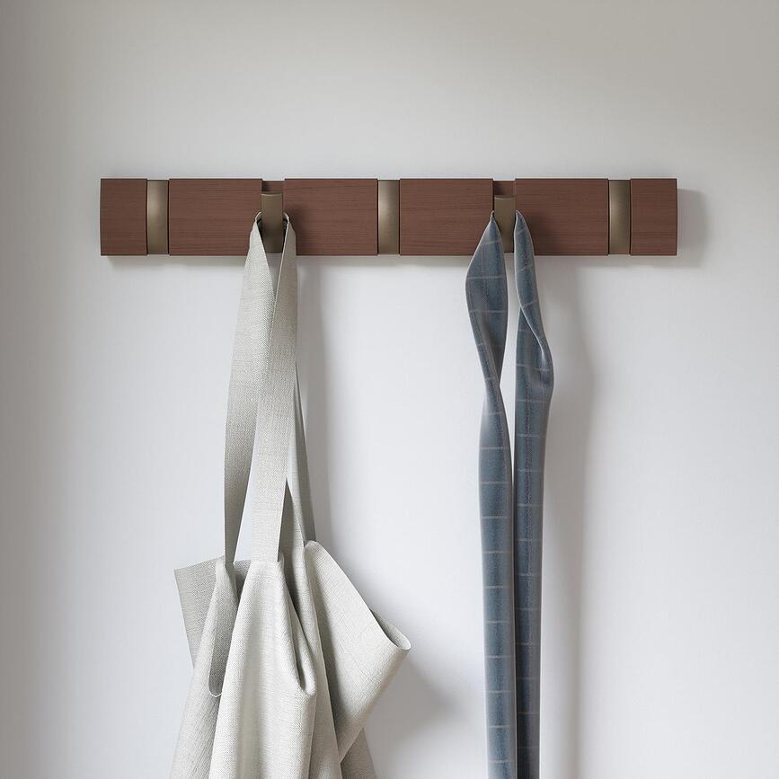 Flip Patère murale, claire