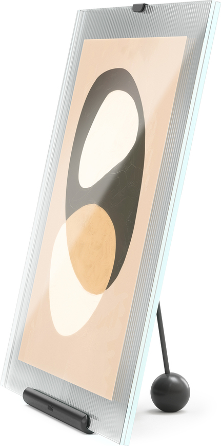 Flute Cadre Photo, 20 x 25 cm, noir