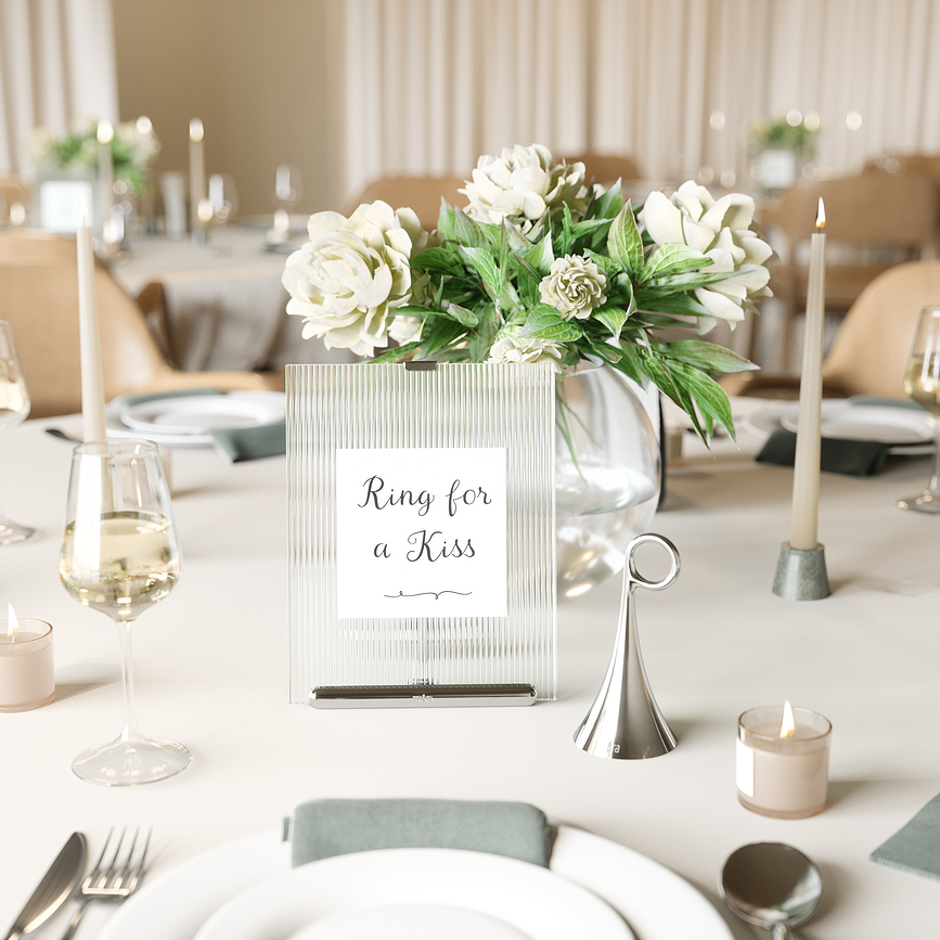 Flute Κορνίζα, 10 x 15 εκ., ασημένια