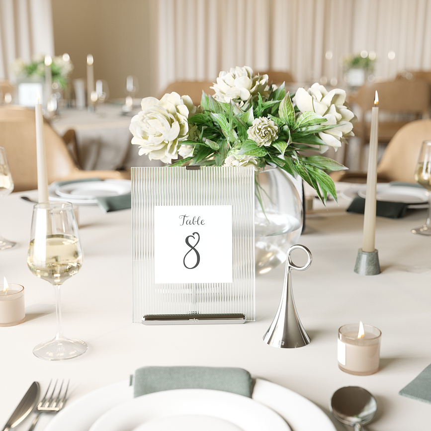 Flute Κορνίζα, 10 x 15 εκ., ασημένια