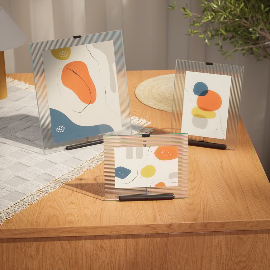 Flute Κορνίζα, 20 x 25 cm, μαύρη