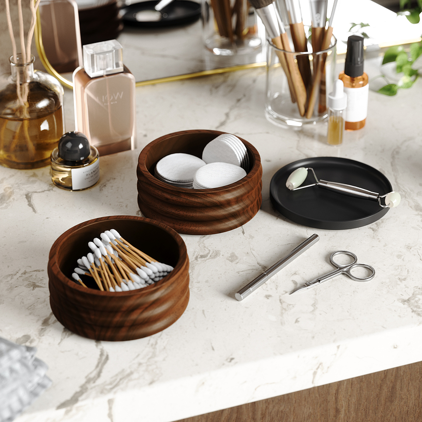 Joyero Tesora Wood, natural