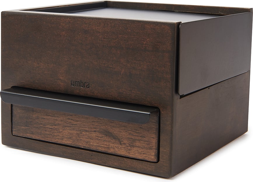 Joyero Stowit, de nogal, mini