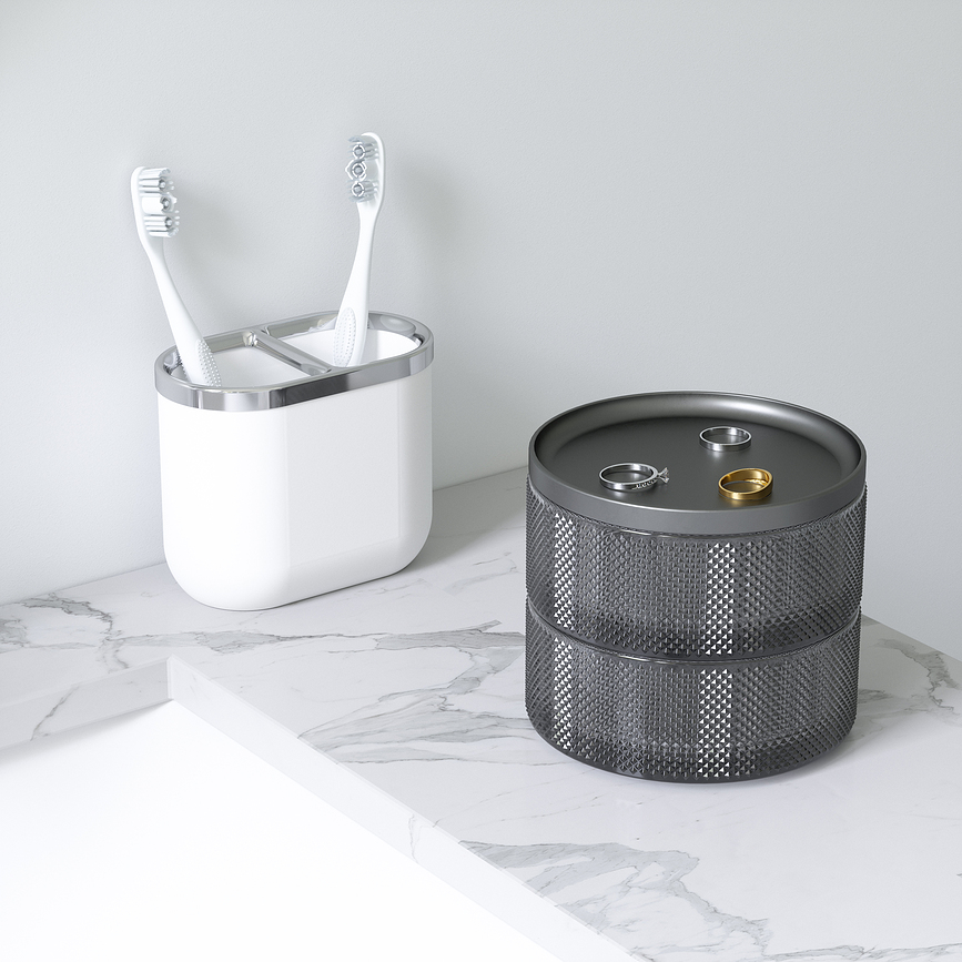 Joyero de latón Tesora