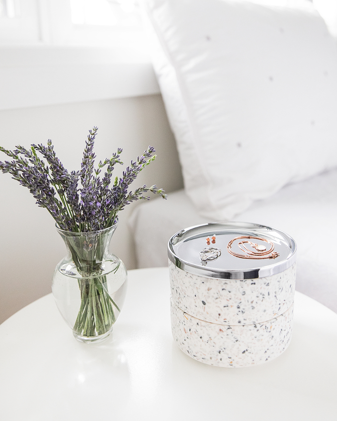 Joyero de latón Tesora