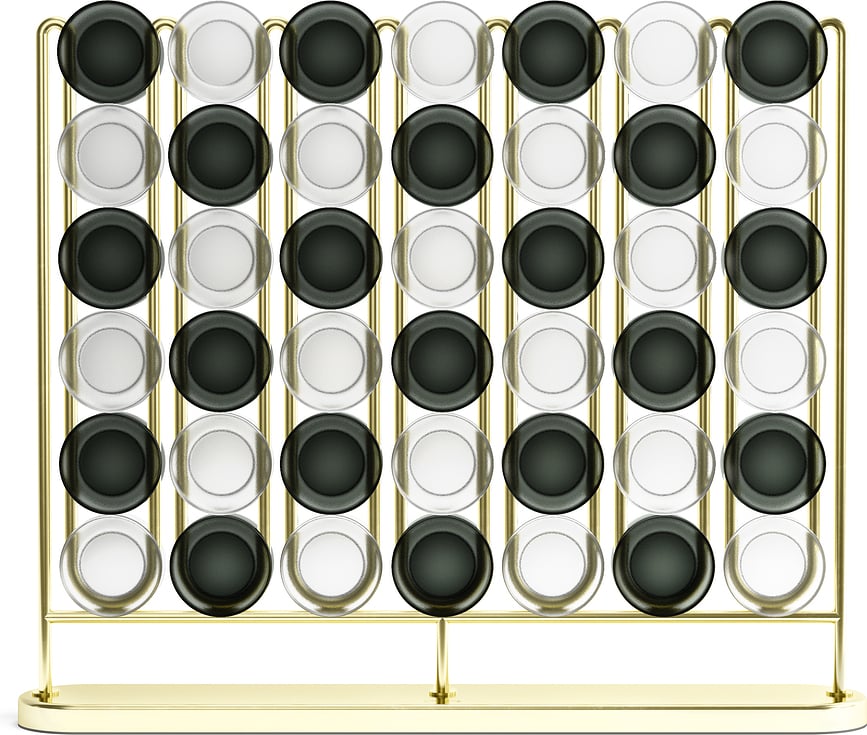 Juego de Estrategia Stax, 4 In A Row