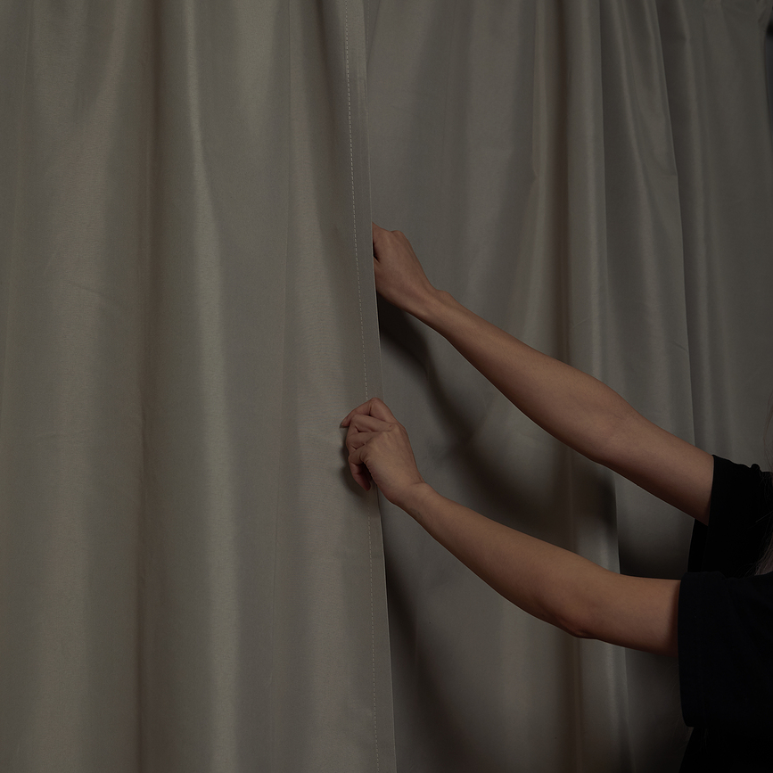  Living room curtains 132 x 241 cm beige 2 pcs