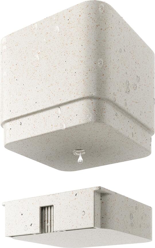 Macetero de Pared Cubiko, arena