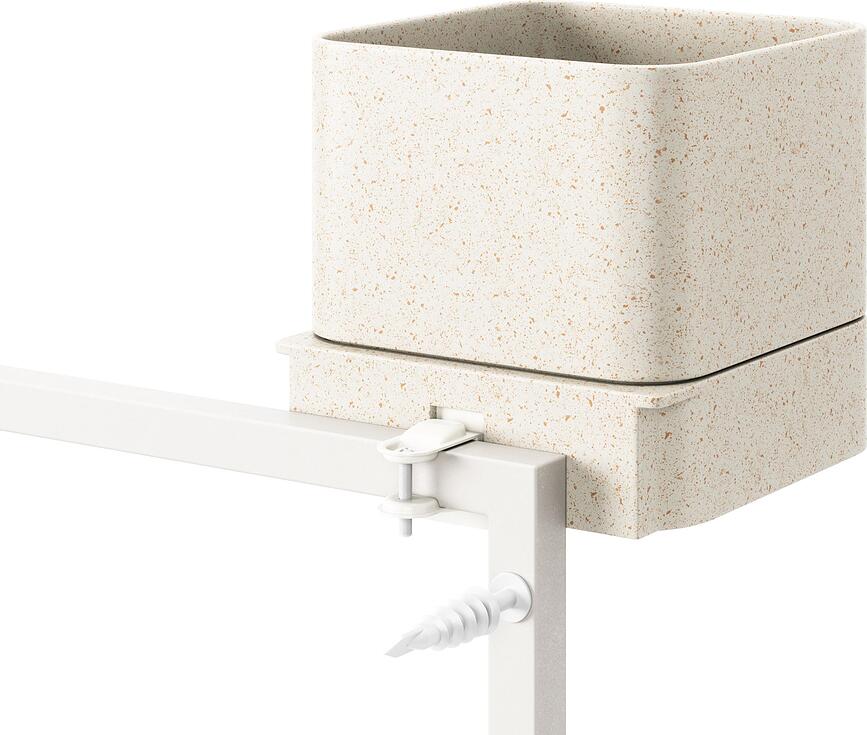 Macetero de Pared Cubiko, arena