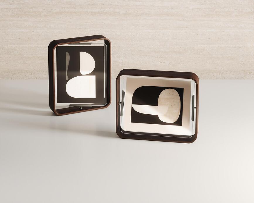 Marco de Fotos Bellwood, 20 x 25 cm, negro, reversible