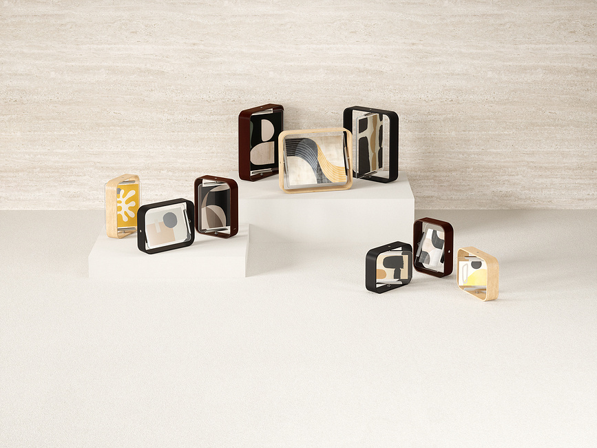 Marco de Fotos Bellwood, 20 x 25 cm, negro, reversible