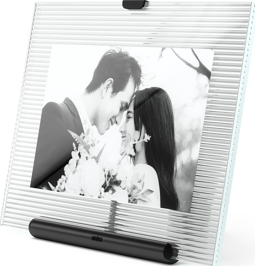 Marco de Fotos Flute, 10 x 15 cm, plateado