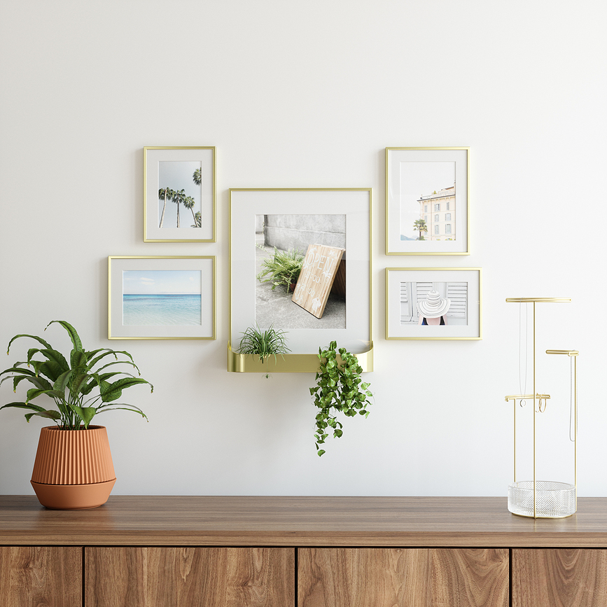 Matinee Okviri za Slike crni 5 kom.