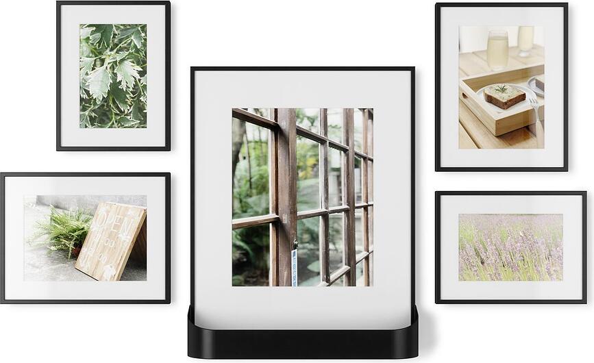 Matinee Okviri za Slike crni 5 kom.