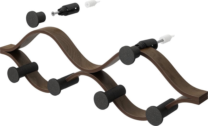 Montage Κρεμάστρα τοίχου, φυσικό