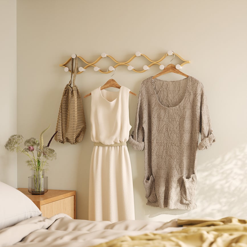 Montage Κρεμάστρα τοίχου, φυσικό