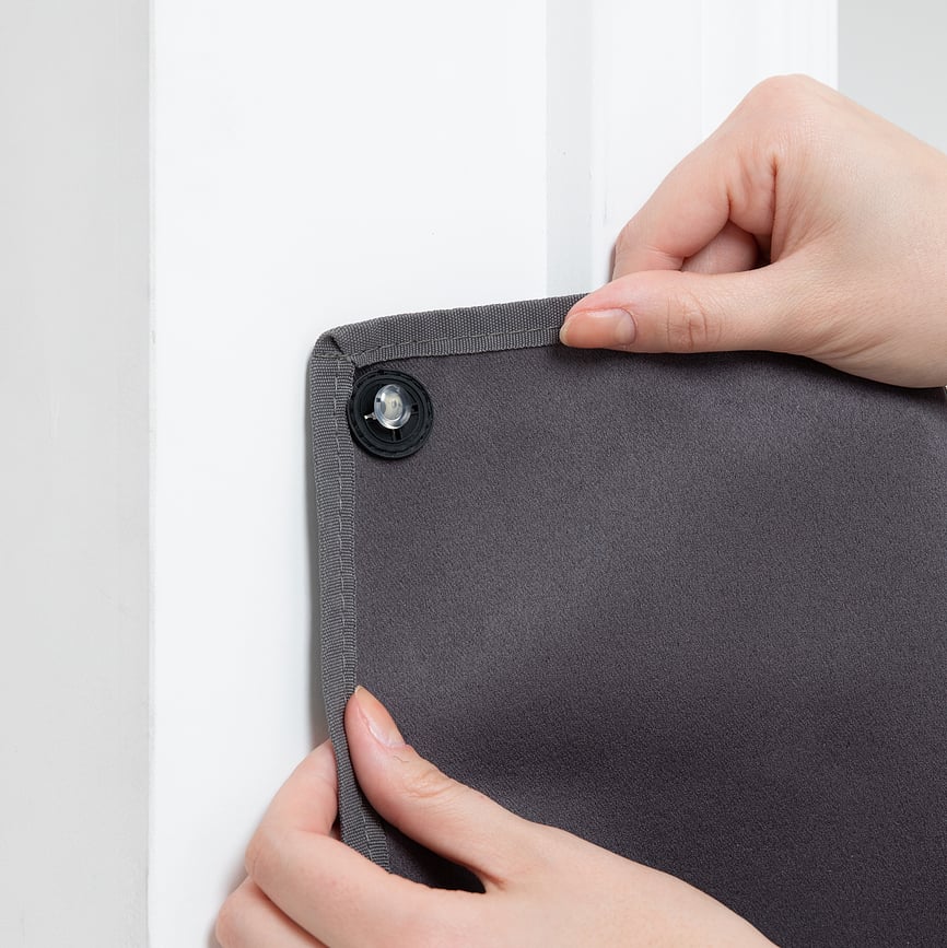 Nightfall Panel Zavjesa 122 x 142 cm siva