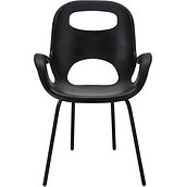 Oh Chair black black-legged
