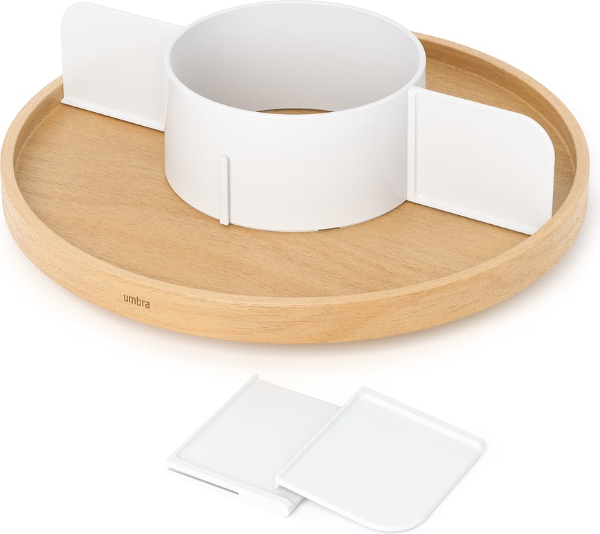 Organizador de Cocina Bellwood, giratorio, natural