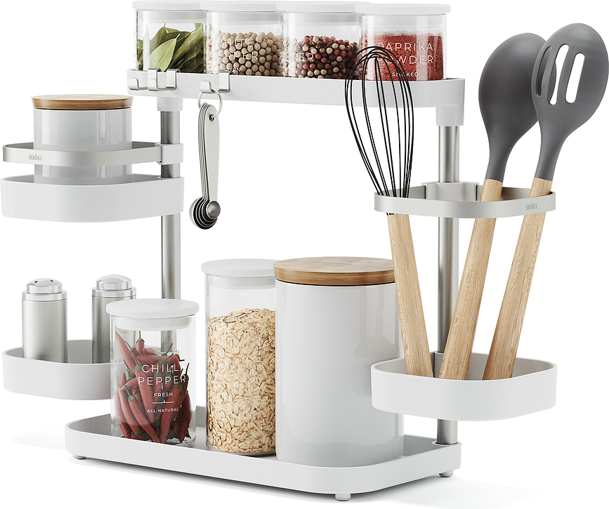 Organizador de cocina Holster, blanco