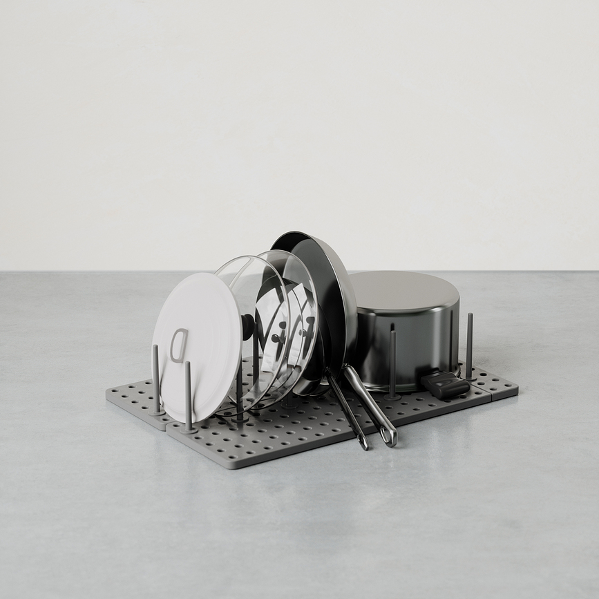 Organizador para cajón Peggy, blanco