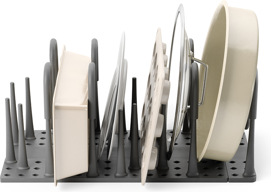 Peggy Organizator za predal, barva oglja