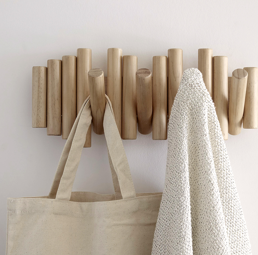 Picket Rail Hook Vješalica prirodna