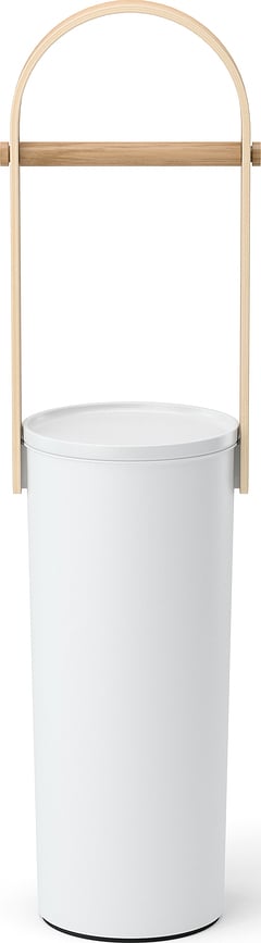 Portarrollos de pie Bellwood, blanco