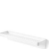 Raft pentru baie Flex Adhesive alb de perete