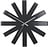 Reloj de Pared Ribbon, negro