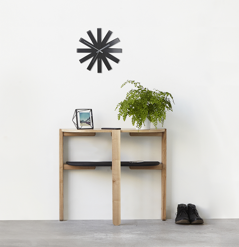 Reloj de Pared de acero Ribbon