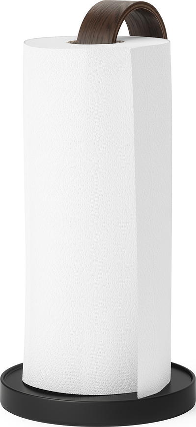 Soporte para Papel de Cocina Bellwood, negro