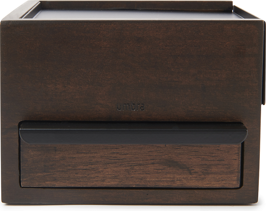 Stowit Boîte à bijoux mini, noyer