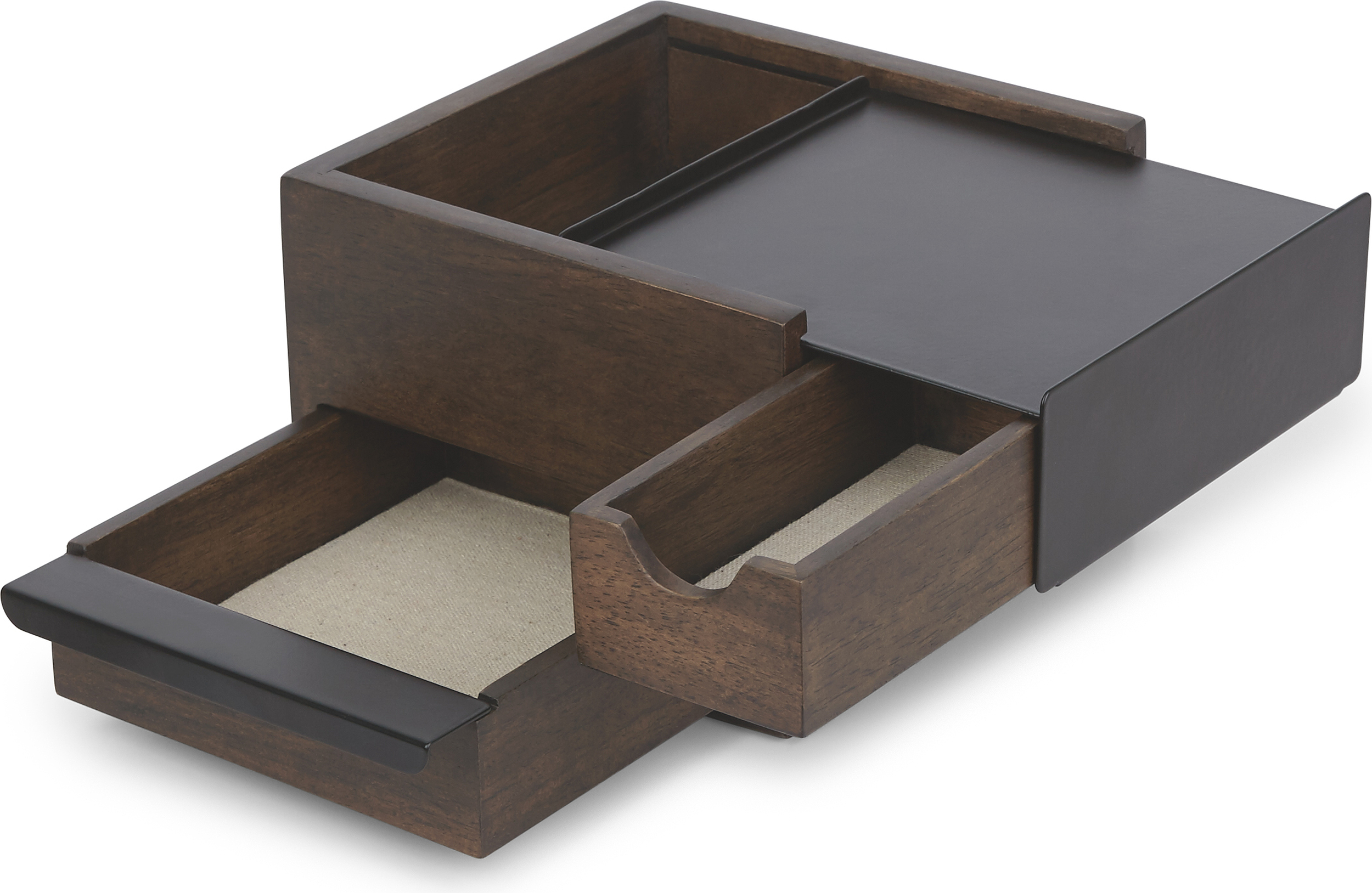 Umbra Stowit Jewelry Box - White/Natural