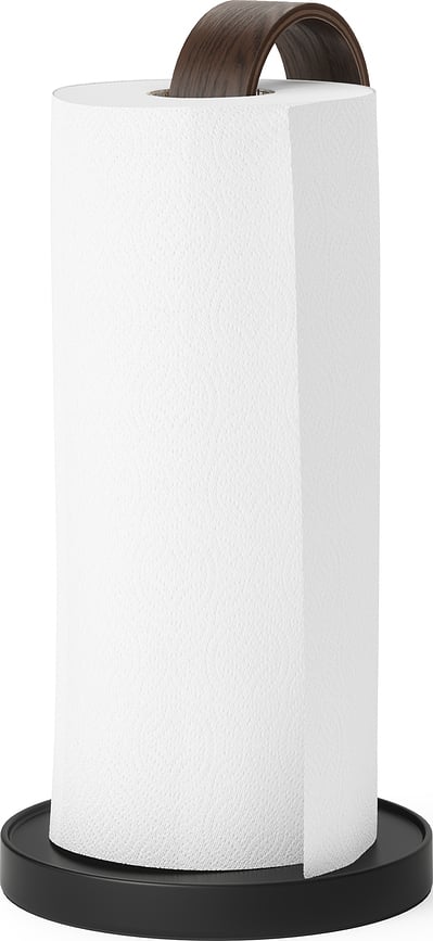 Suport vertical pentru prosop de hârtie Bellwood negru