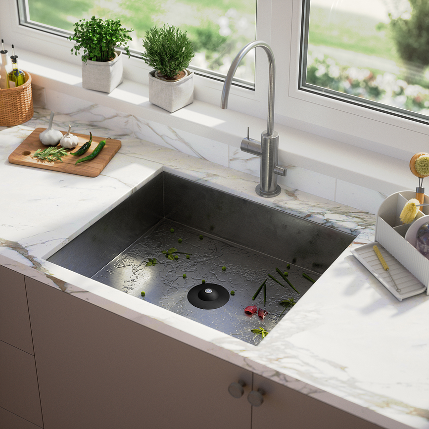 Tapón de bañera Flex, blanco