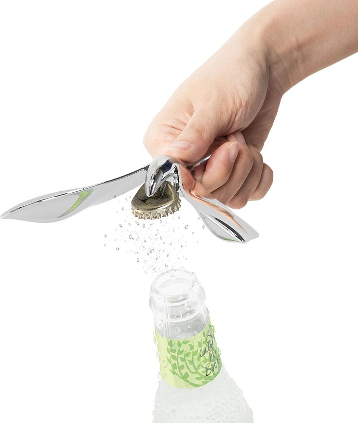 Tipsy Odpirač za steklenice, srebrn