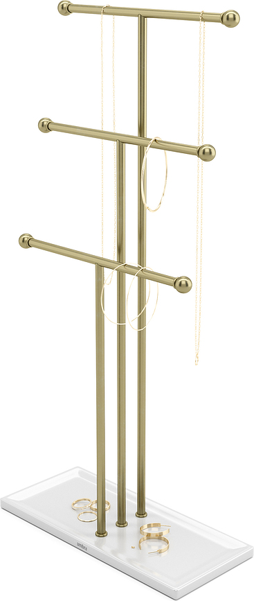 Trigem Porte-Bijoux, doré