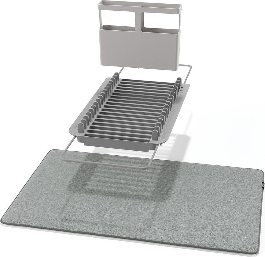 Udry Cjedilo za Posuđe s ručkom sivo