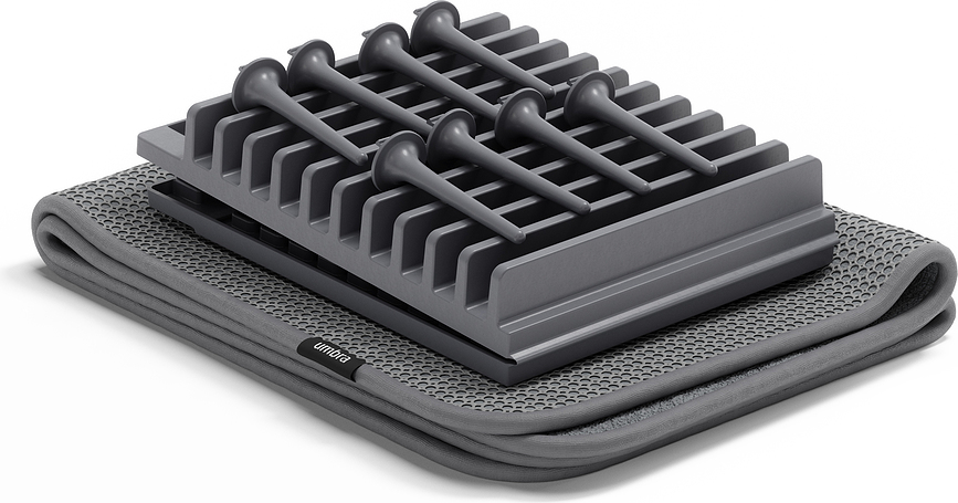 Udry Peg Égouttoir à vaisselle, gris