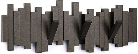 Umbra Sticks Obešalnik stenski, barva espresso