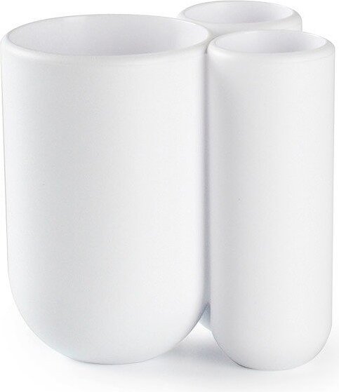 Vaso Portacepillos Touch, blanco