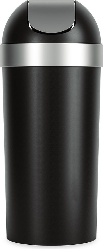 Venti Koš za smeti, 62 l, črn
