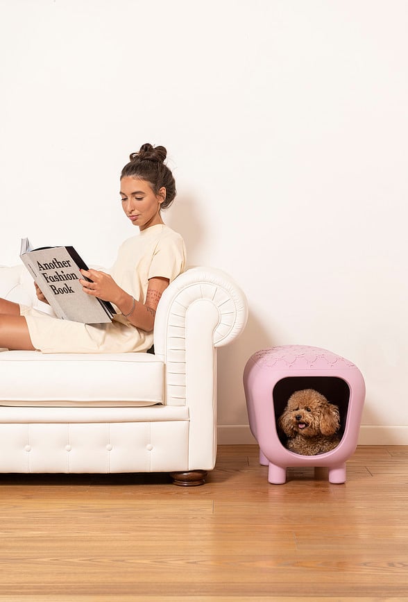 Cama para Mascota Pancuccia, rosa