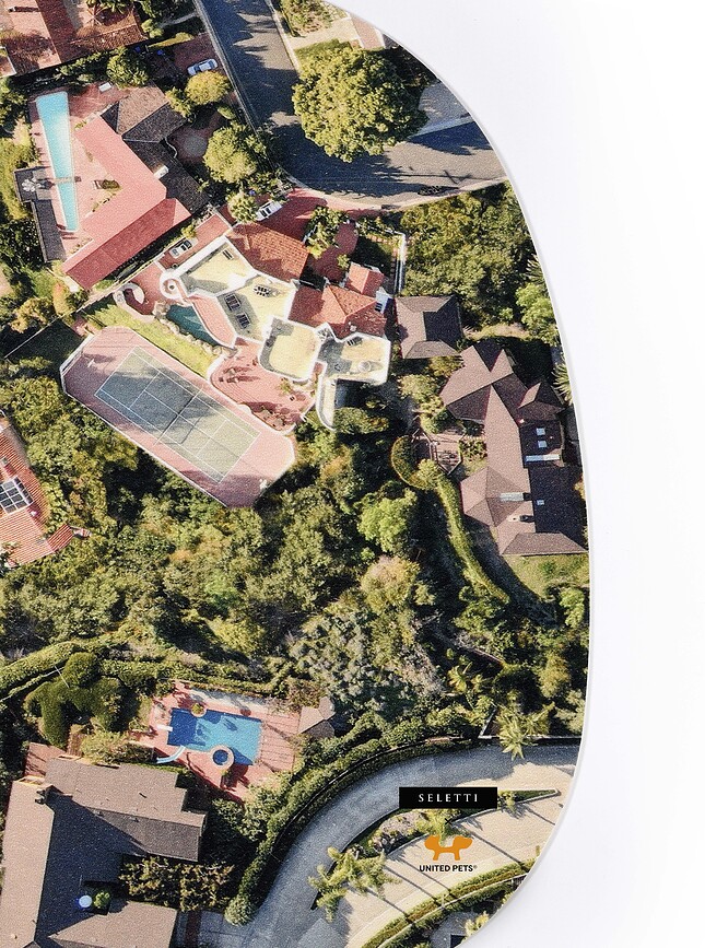 Cama para Perro con esterilla Seletti New York, Set de 2 piezas