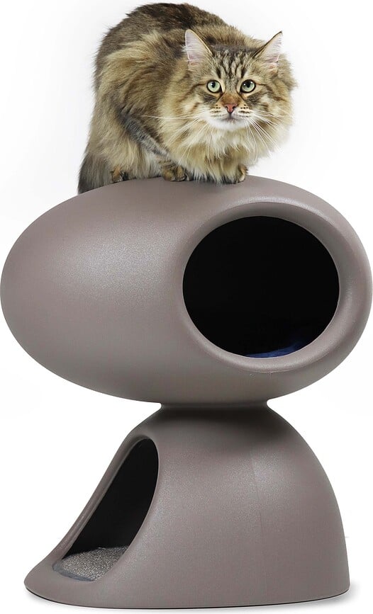 Cama para Gato Cave, gris