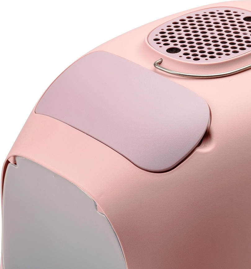 Minu Mačje stranišče s lopatko, vrečkami in ogljikovim filtrom, bež-črna, 18-delni set