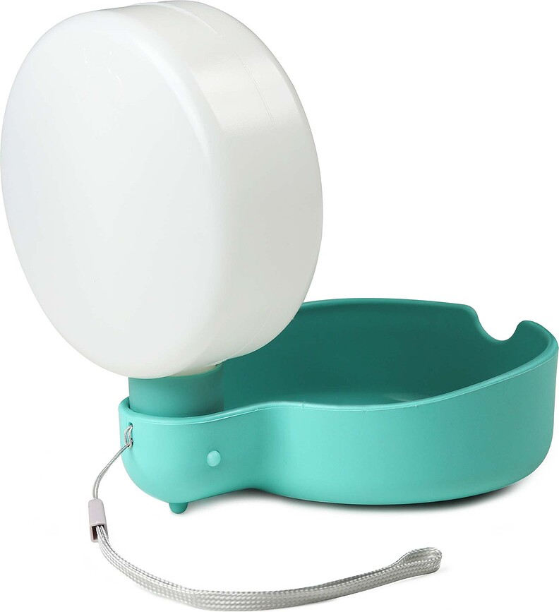 Pingui Bouteille d'eau pour Chien, 250 ml, bleue