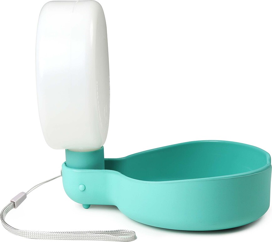 Pingui Steklenička za vodo za pse, 250 ml, modra